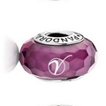 Pandora Purple Fascinating Glass Charm